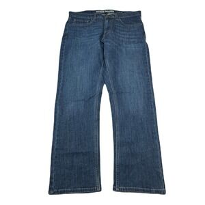 Eddie Bauer Jeans Mens 34x30 Specialty Dyed Denim Pants Straight‎ Fit